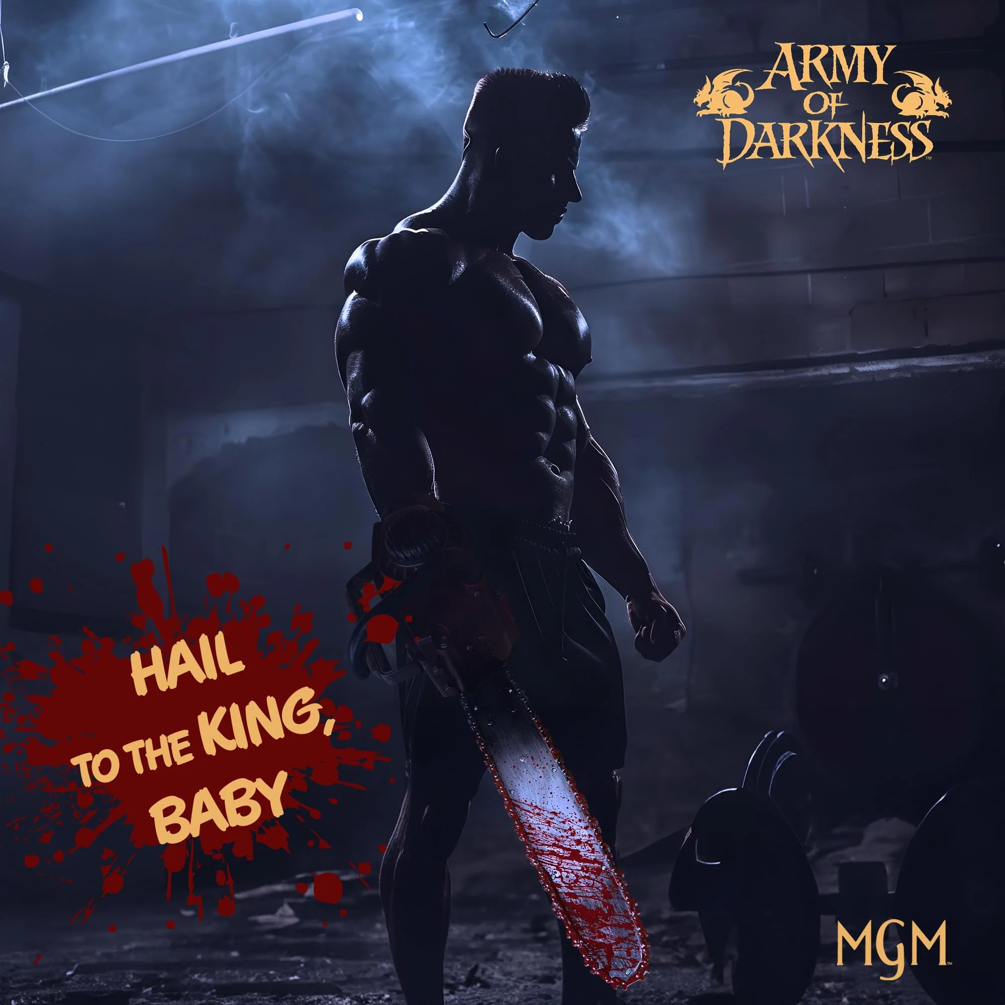 Army of Darkness Ash's Chainsaw 1:1 Scale Electronic Prop Replica - Image 9
