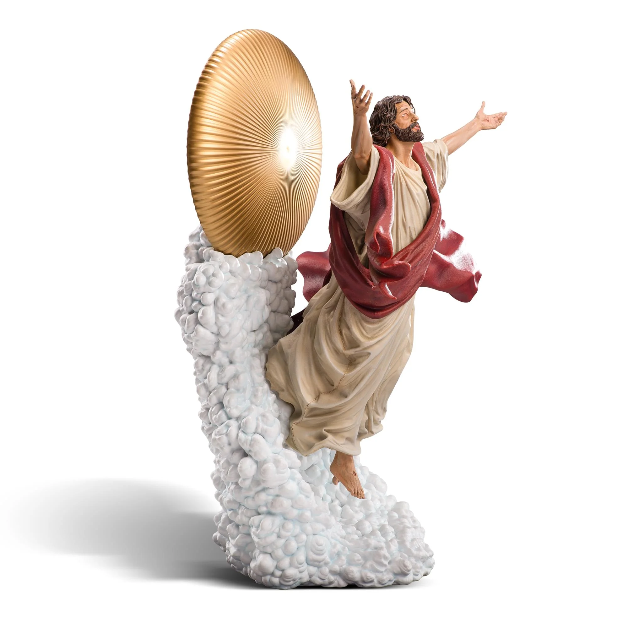 Ascension of Jesus Christ 27-Inch Premium Statue | 1:4 Scale Red Robe Edition - Image 3