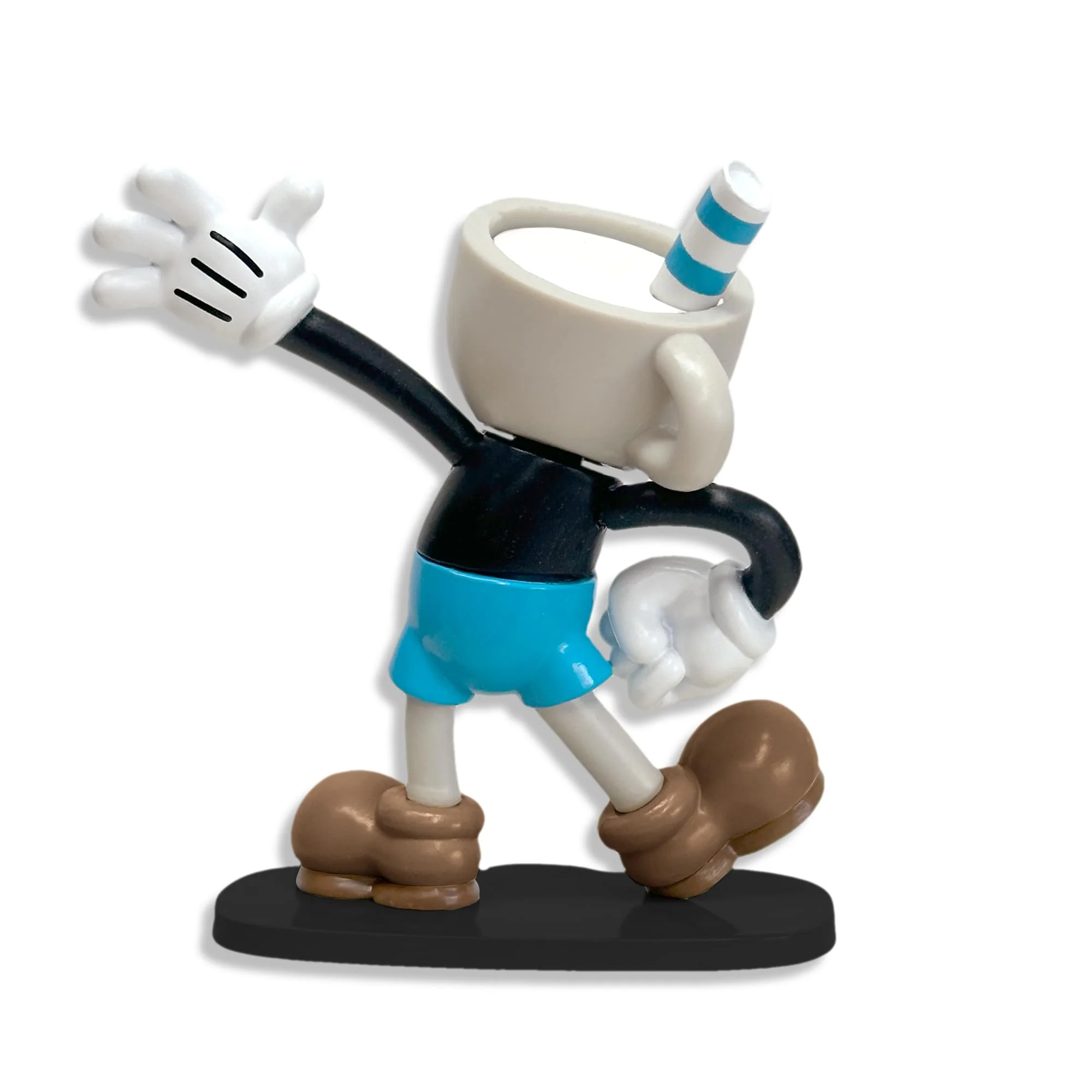 Cuphead Create-A-Figure 3-Inch Mini Figure | Mugman - Image 3