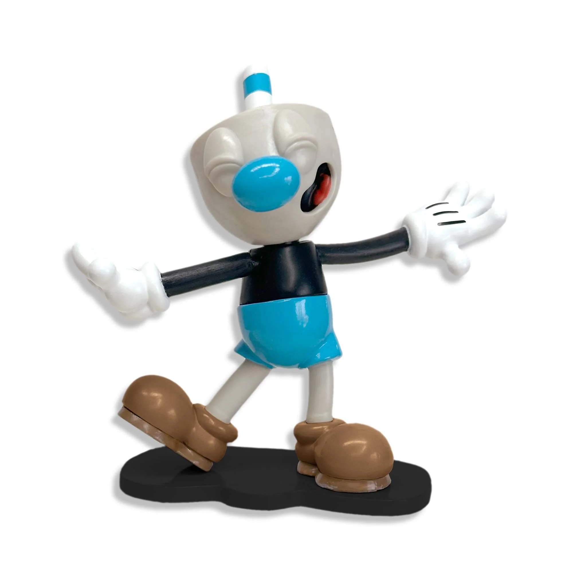 Cuphead Create-A-Figure 3-Inch Mini Figure | Mugman - Image 4