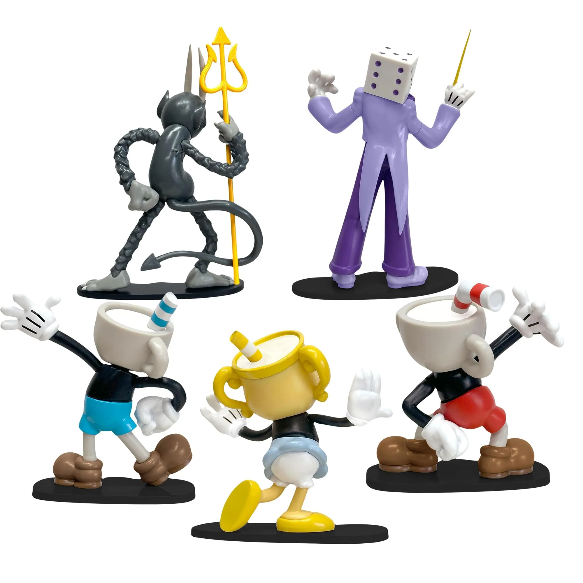 Cuphead Create-A-Figure 3-Inch Mini Figure | Set of 5 - Image 3