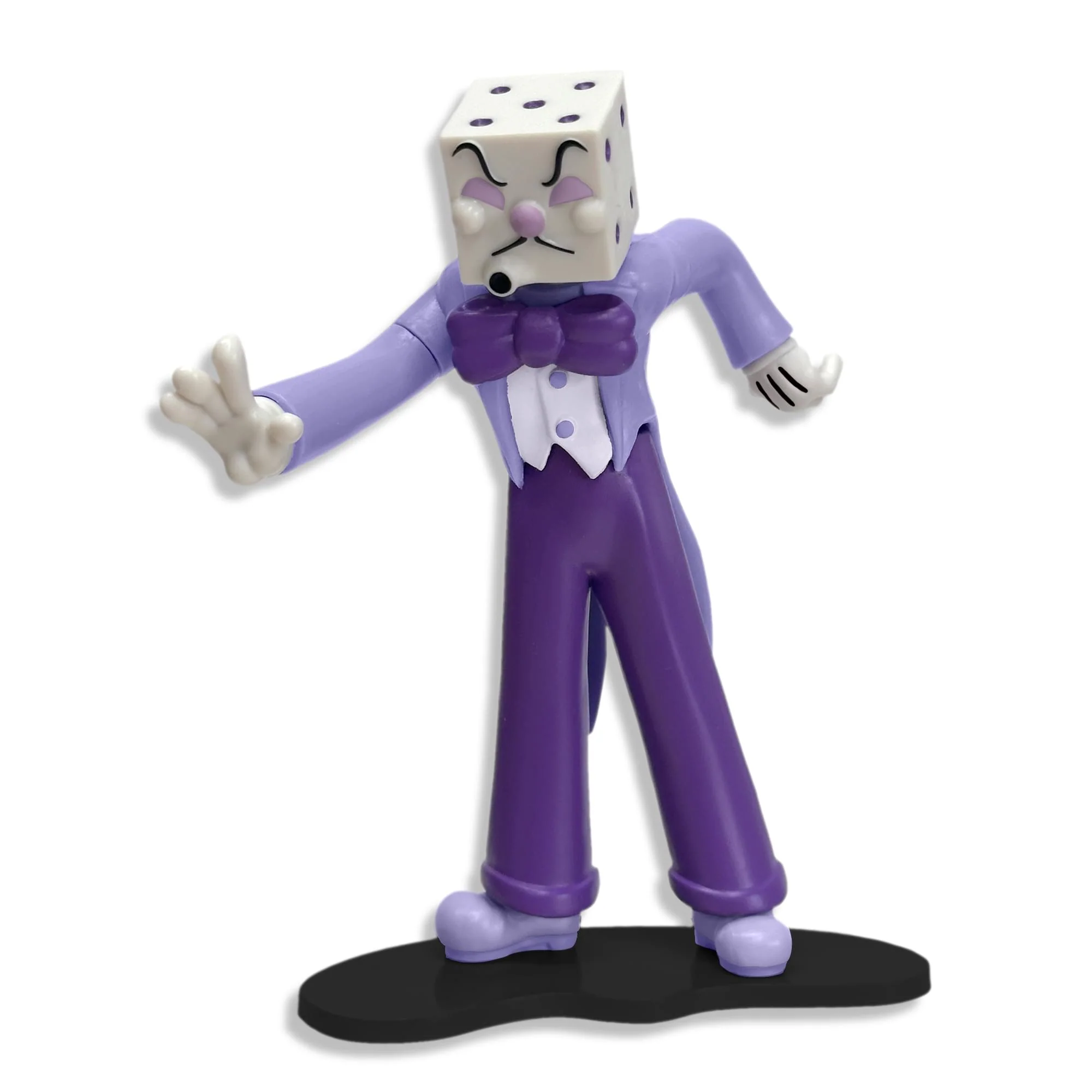 Cuphead Create-A-Figure 4-Inch Mini Figure | King Dice - Image 6