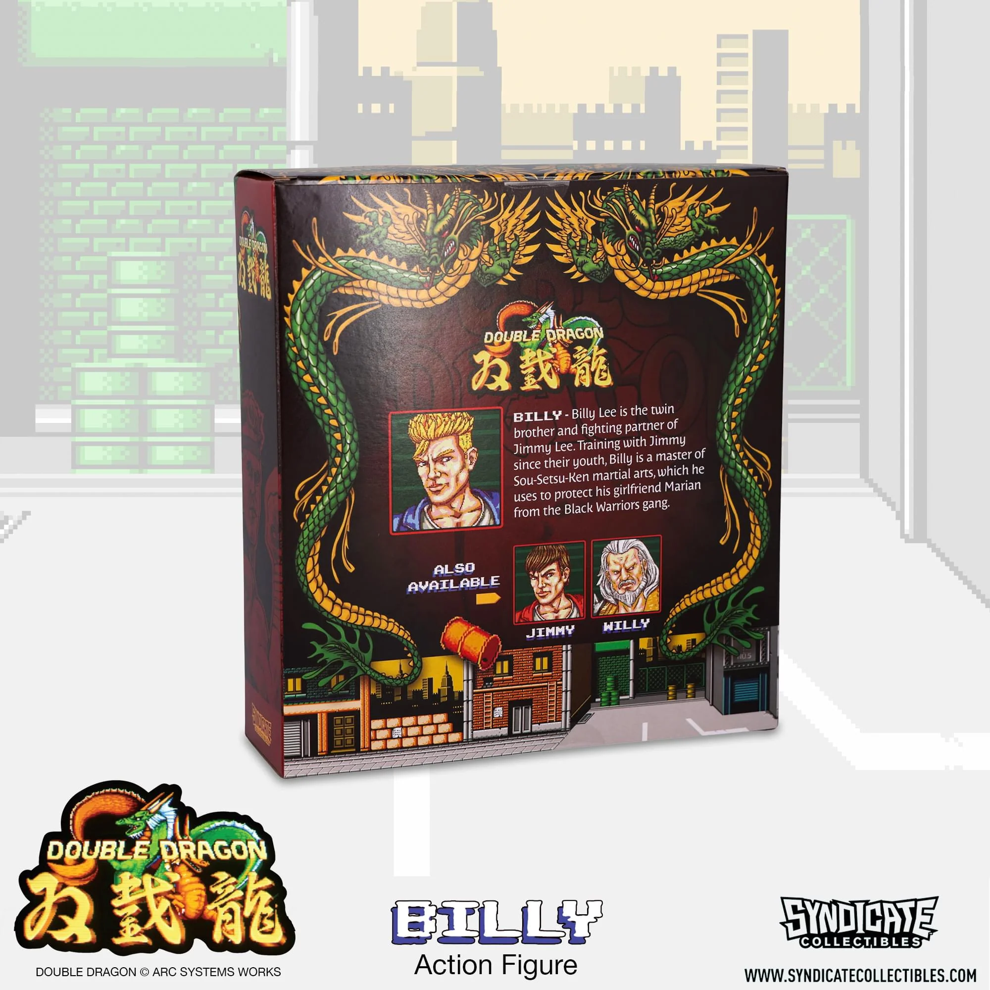 Double Dragon Billy Lee 7-Inch Deluxe Action Figure - Image 15