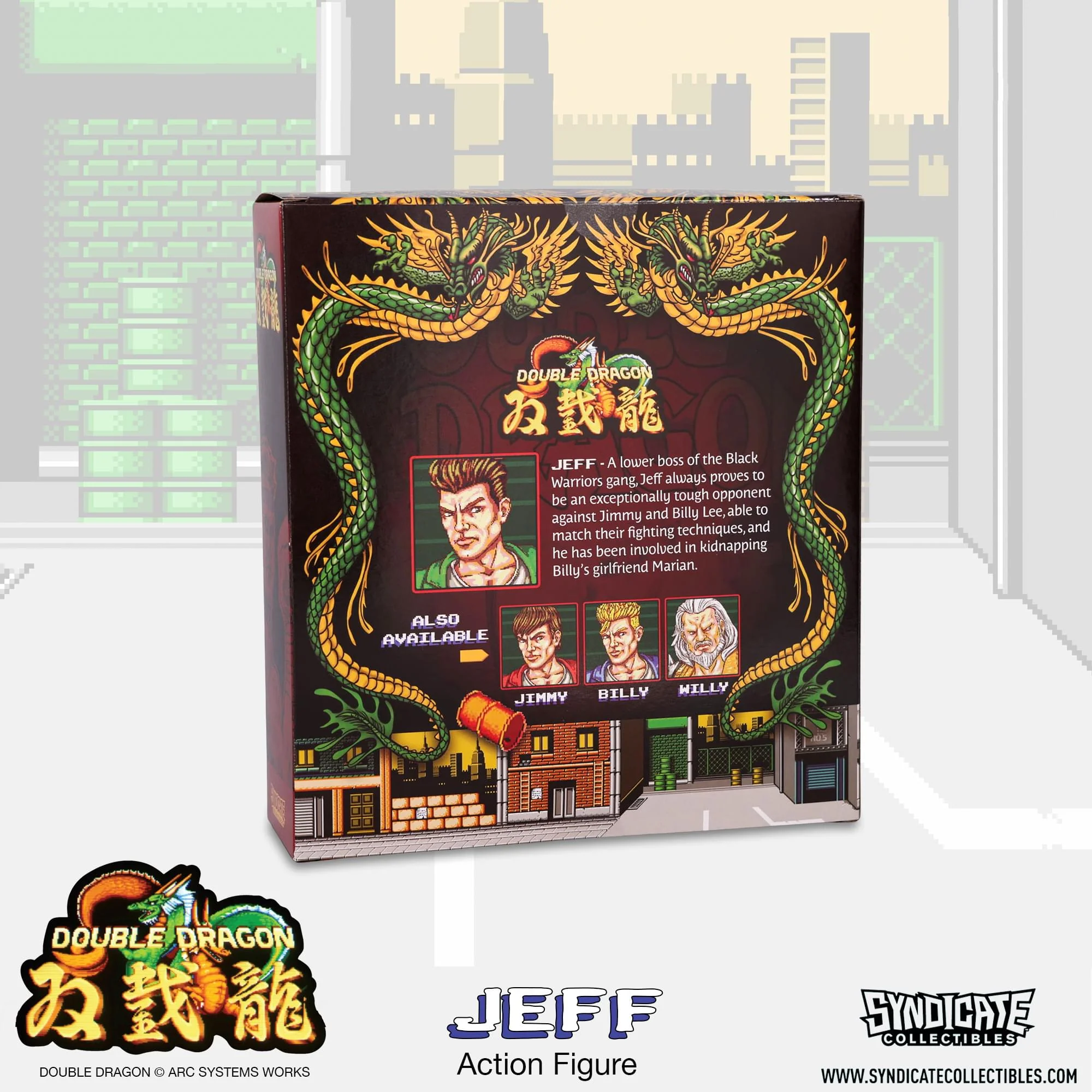 Double Dragon Jeff 7-Inch Deluxe Action Figure - Image 16