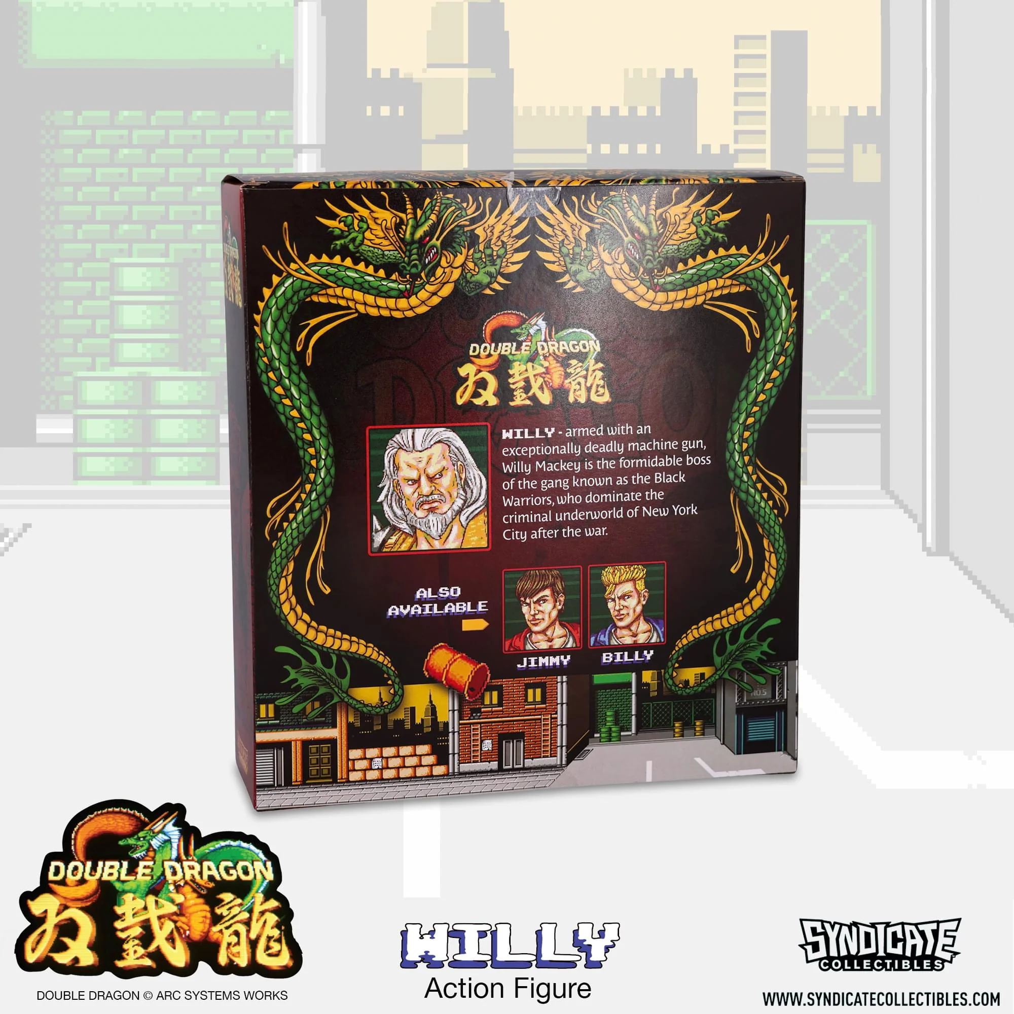 Double Dragon Willy 7-Inch Deluxe Action Figure - Image 11