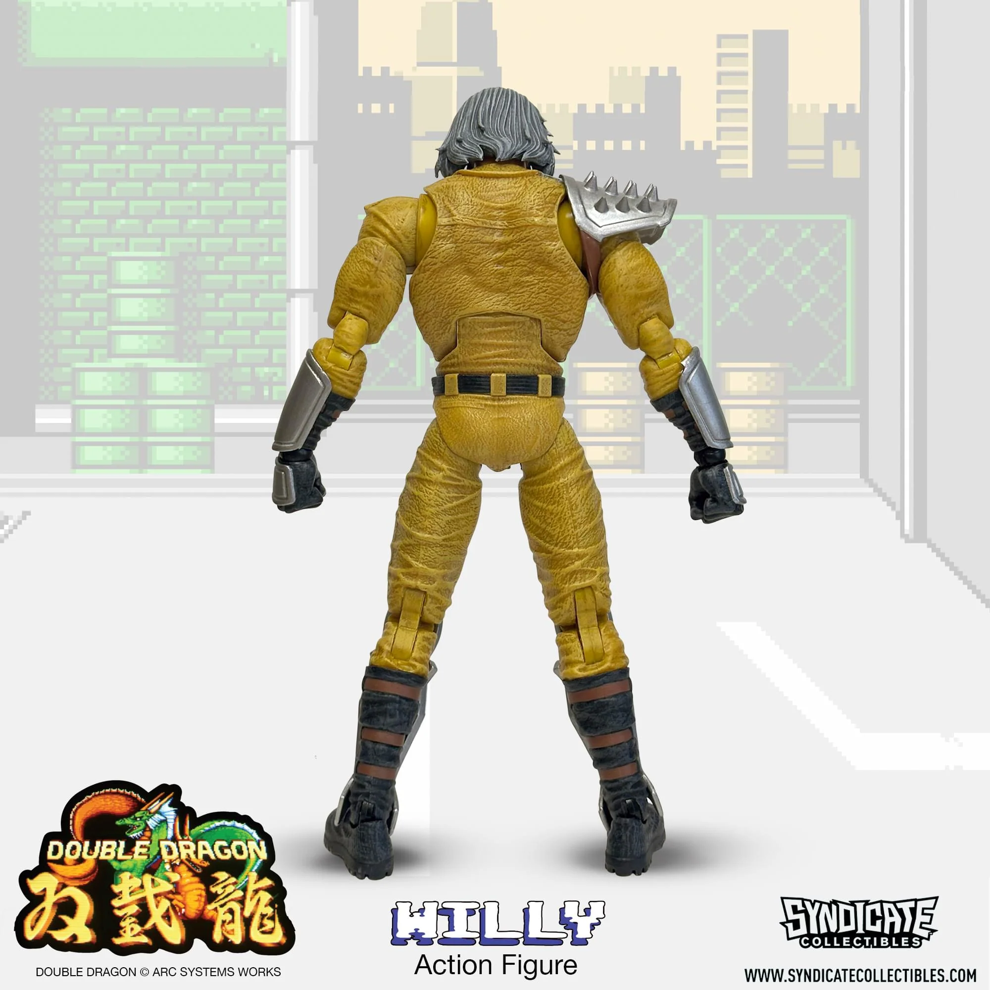 Double Dragon Willy 7-Inch Deluxe Action Figure - Image 8