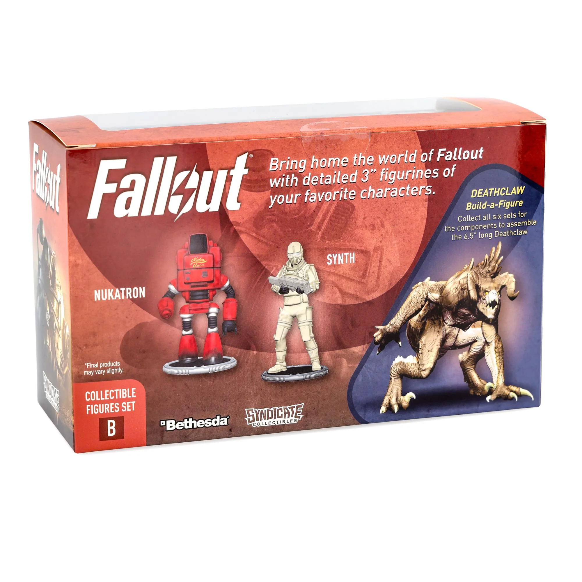 Fallout Nukatron and Synth Mini Figure Set (Build-a-Figure Deathclaw) - Image 3