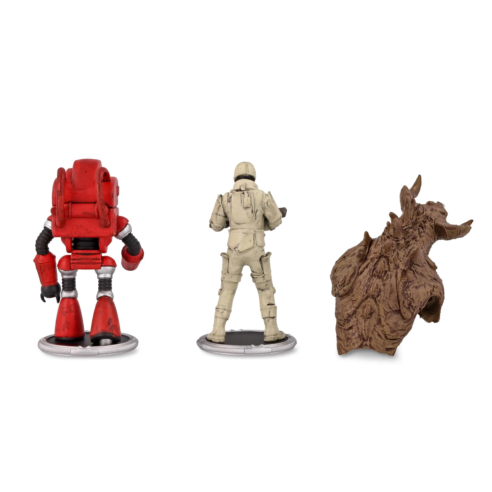 Fallout Nukatron and Synth Mini Figure Set (Build-a-Figure Deathclaw) - Image 4