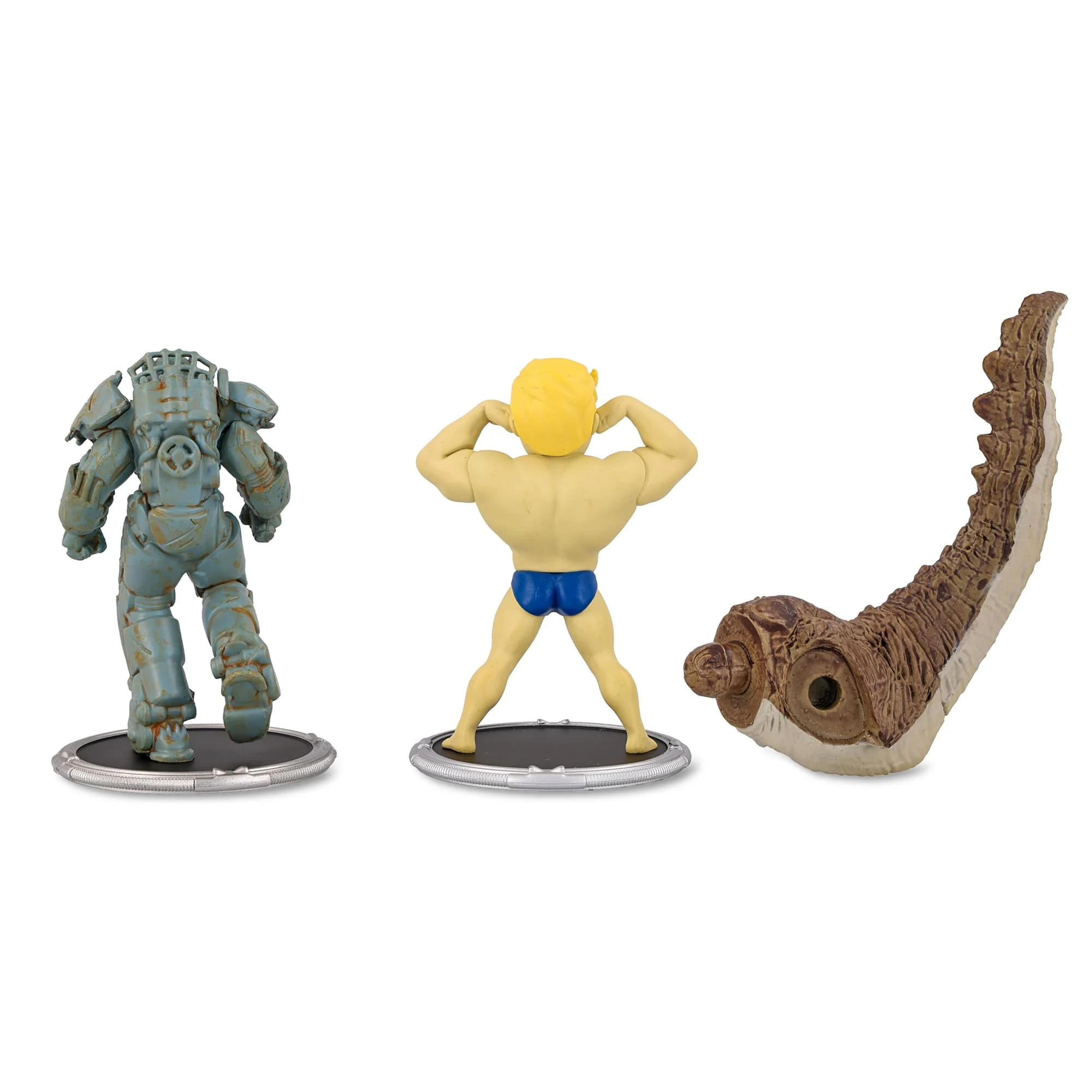 Fallout Raider and Vault Boy (Strong) Mini Figure Set (Build-a-Figure Deathclaw) - Image 4
