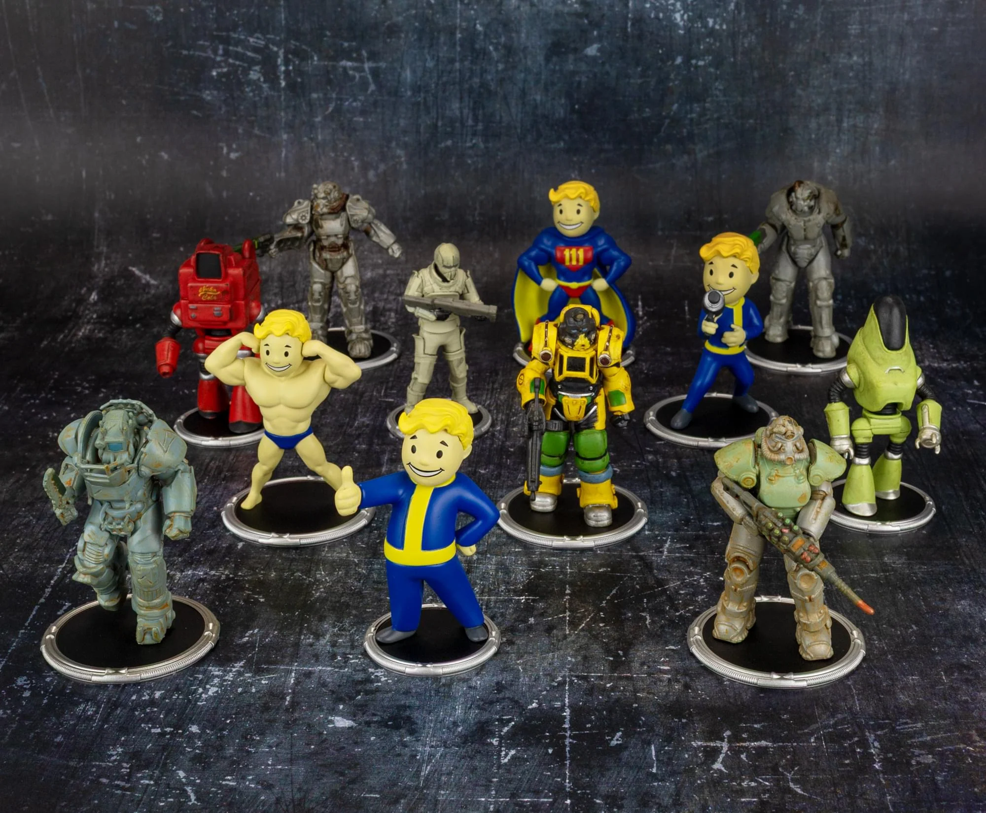 Fallout X01 and Protectron Mini Figure Set (Build-a-Figure Deathclaw) - Image 10