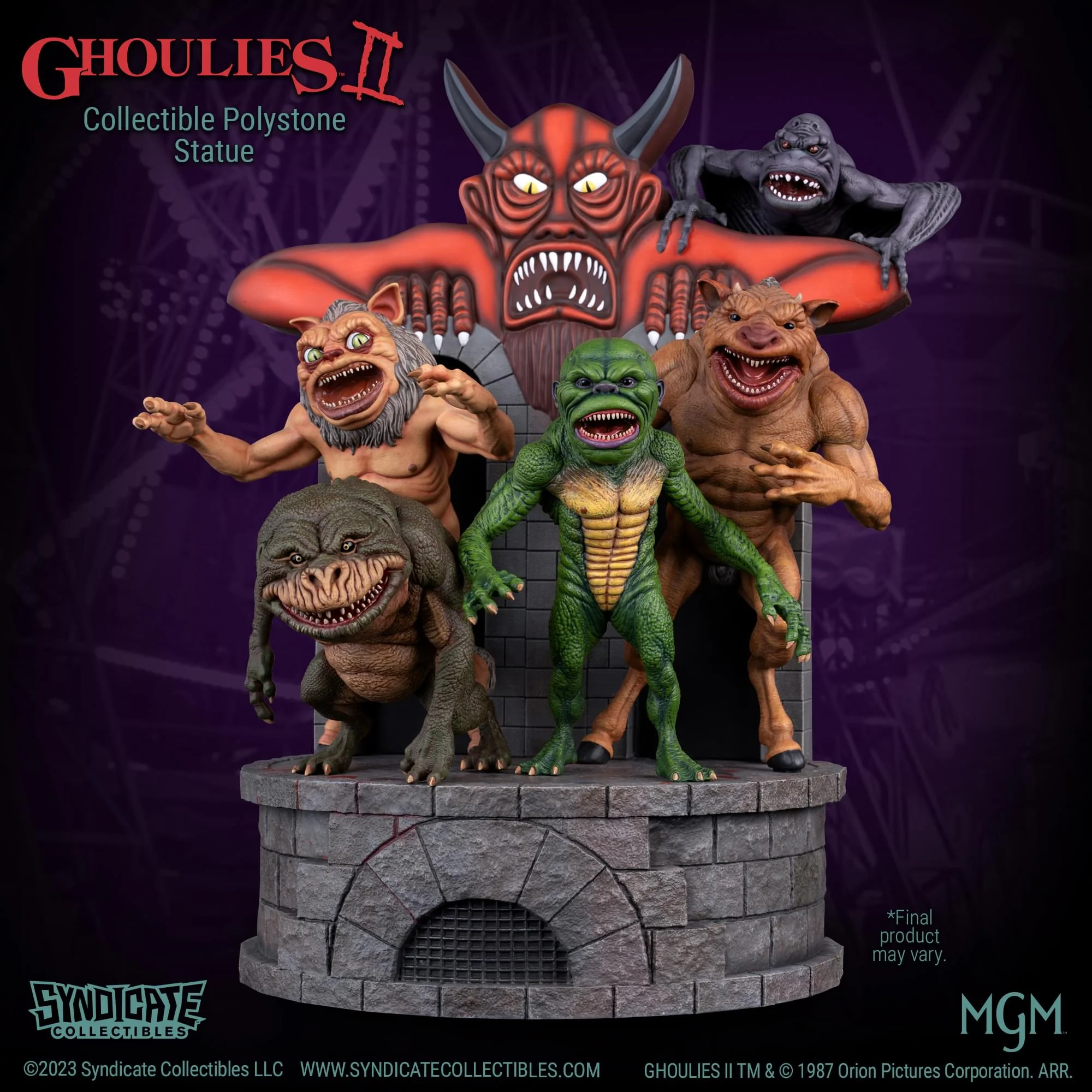 Ghoulies II 1:4 Scale Polystone Diorama Statue - Image 2