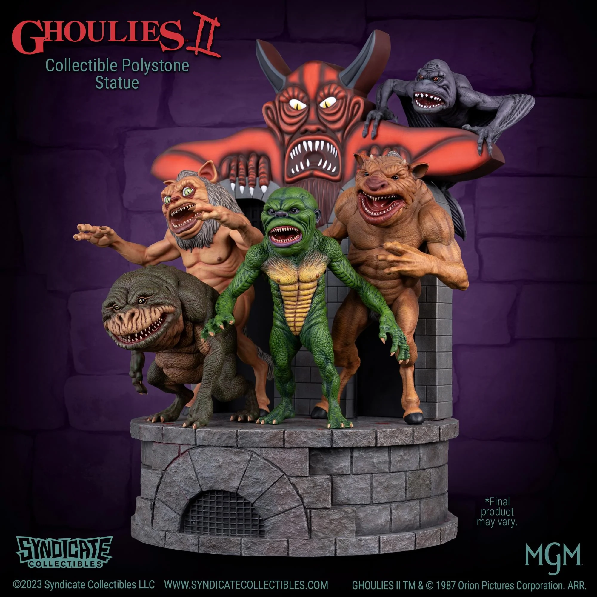 Ghoulies II 1:4 Scale Polystone Diorama Statue - Image 3