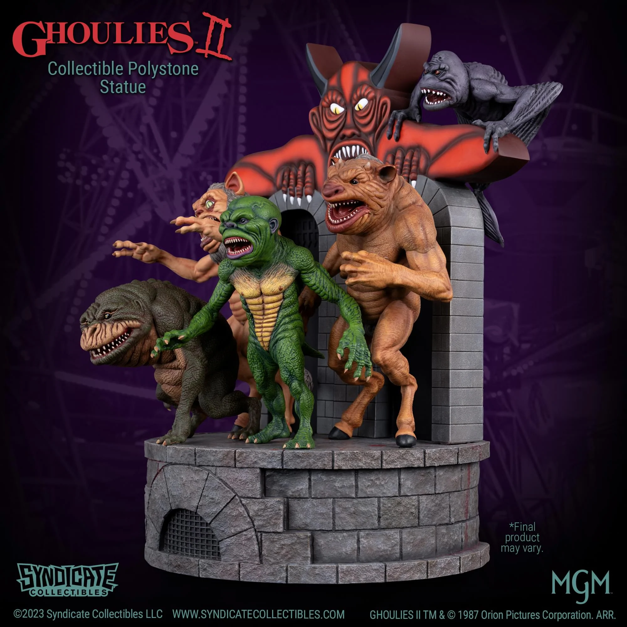 Ghoulies II 1:4 Scale Polystone Diorama Statue - Image 4