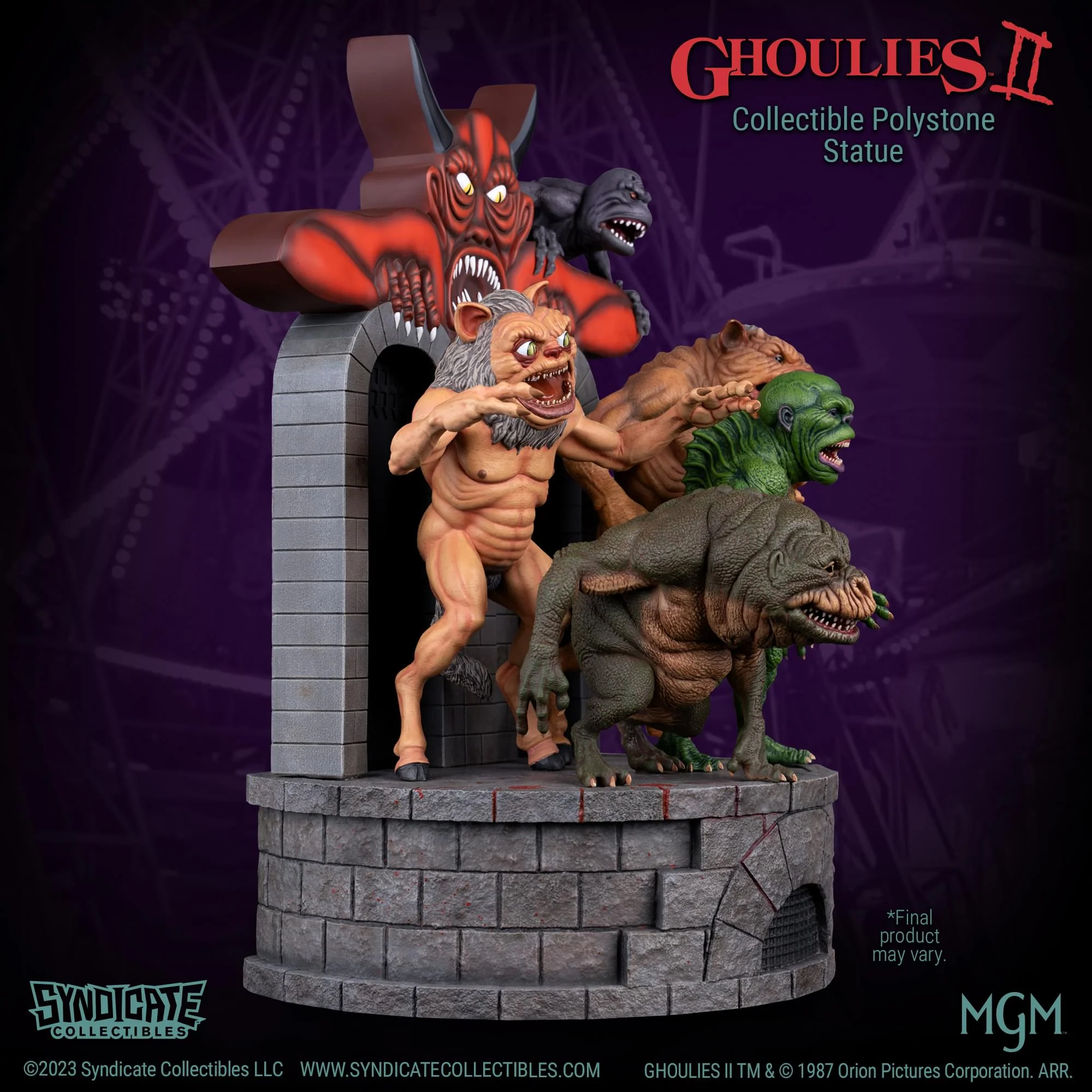 Ghoulies II 1:4 Scale Polystone Diorama Statue - Image 6