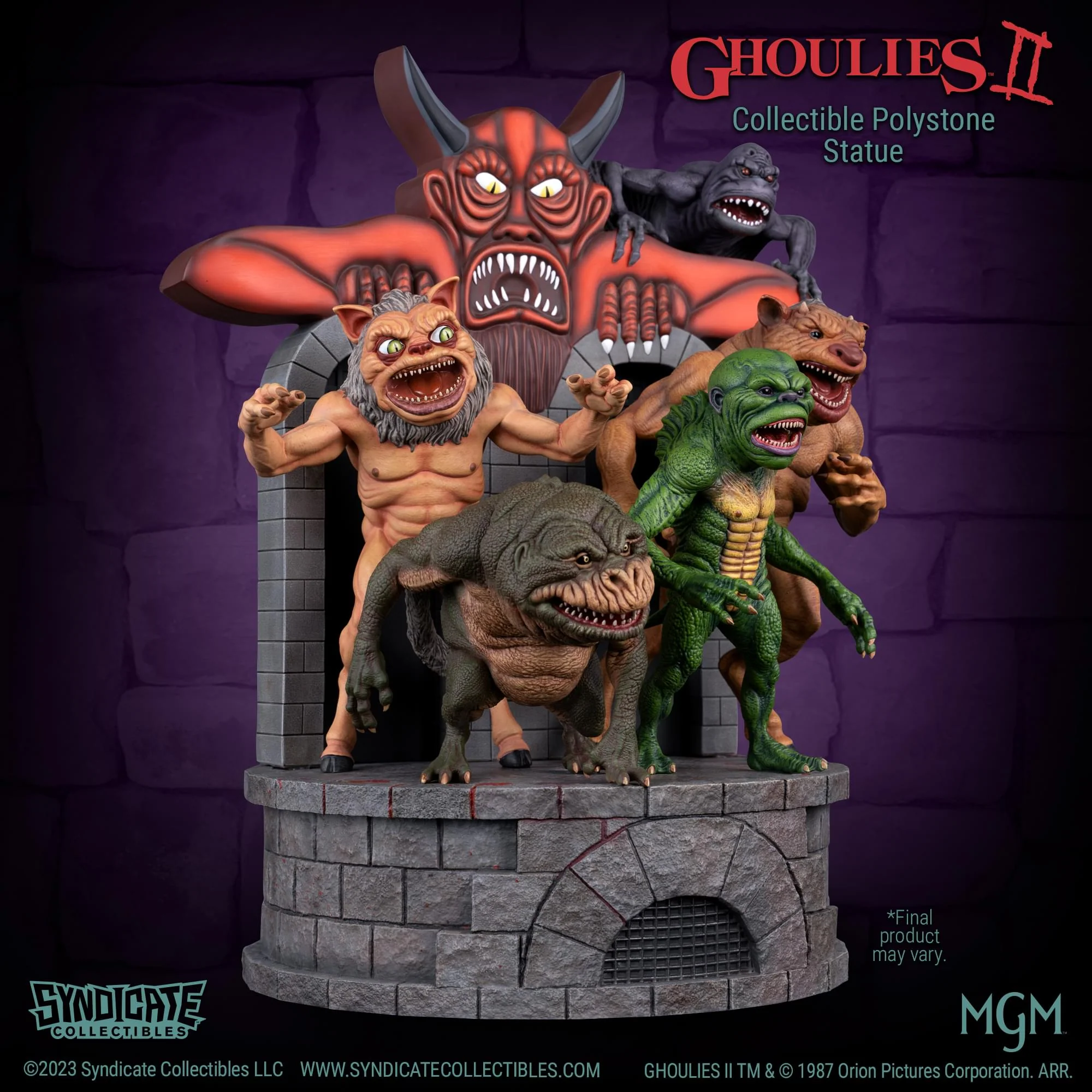Ghoulies II 1:4 Scale Polystone Diorama Statue - Image 7