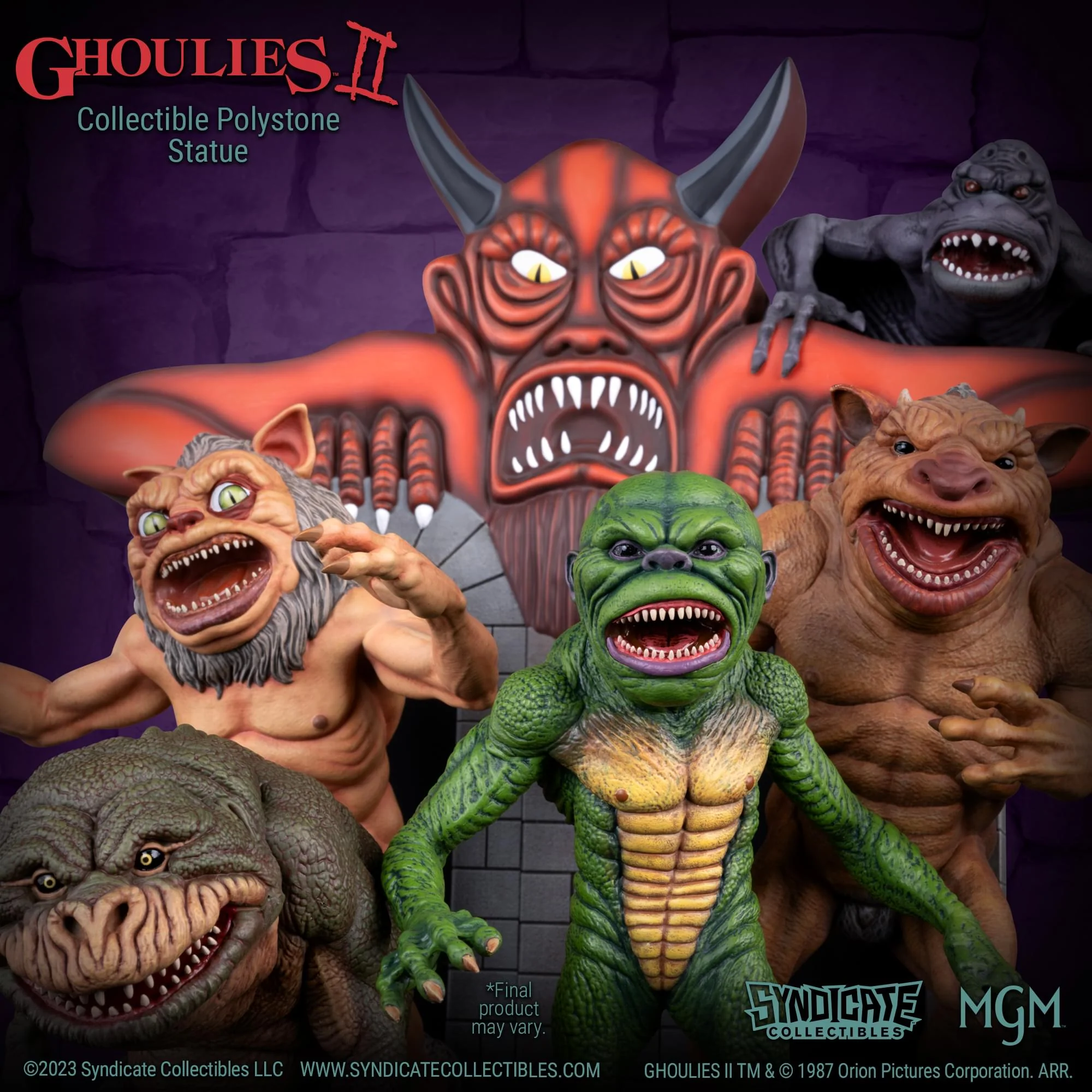 Ghoulies II 1:4 Scale Polystone Diorama Statue - Image 9