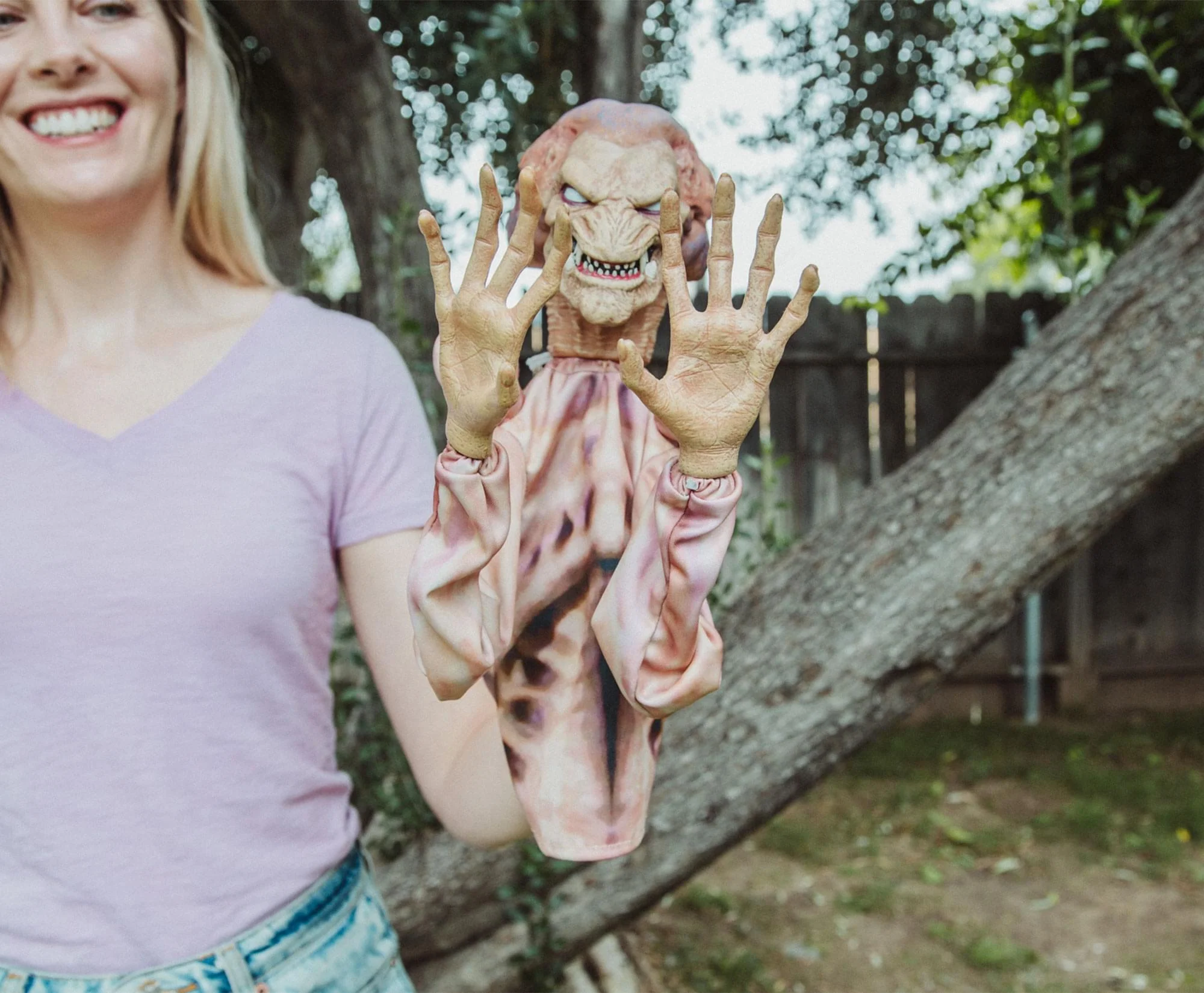Horror Reachers Pumpkinhead 13-Inch Boxing Puppet Toy | Toynk Exclusive - Image 6
