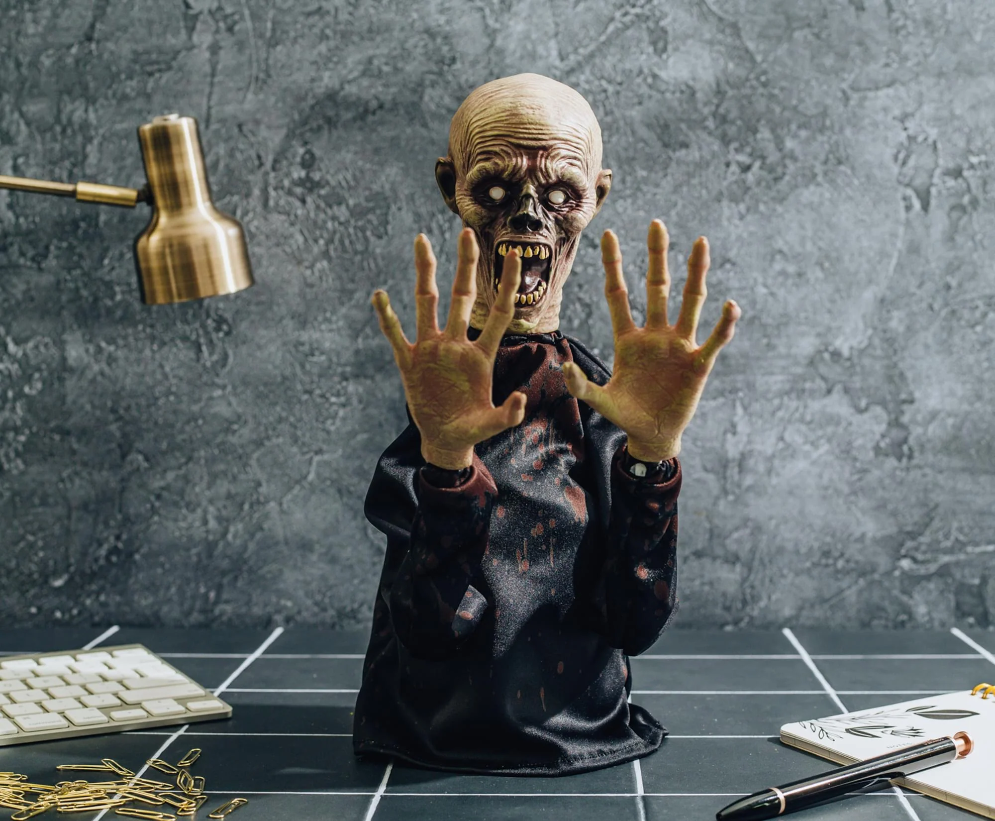 Horror Reachers Zombie 13-Inch Boxing Puppet Toy | Toynk Exclusive - Image 9